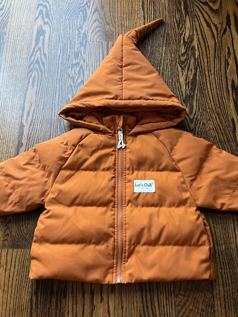 Let’s Chill Kids Down Jacket with Elf Hood (2Y)